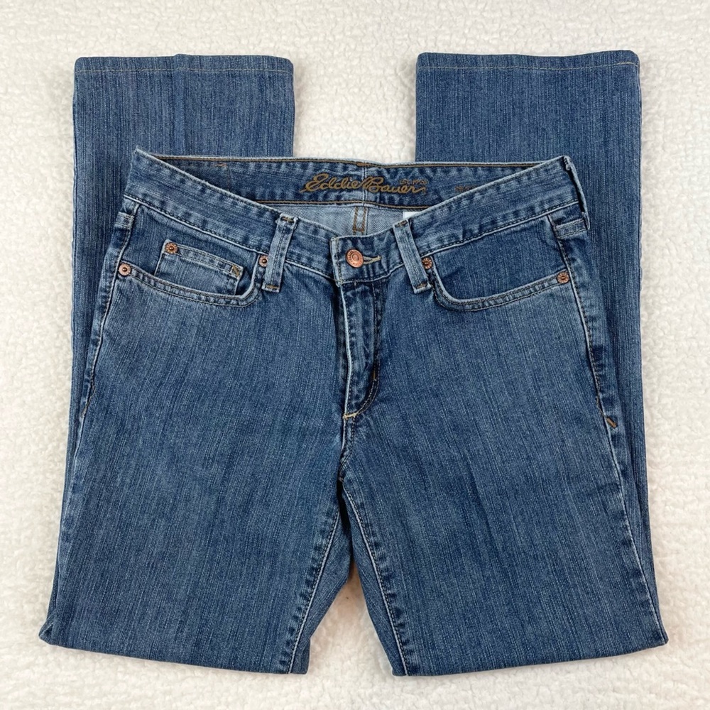 EDDIE BAUER • Medium Wash Modern Bootcut Jeans, 2 - Picture 2 of 11